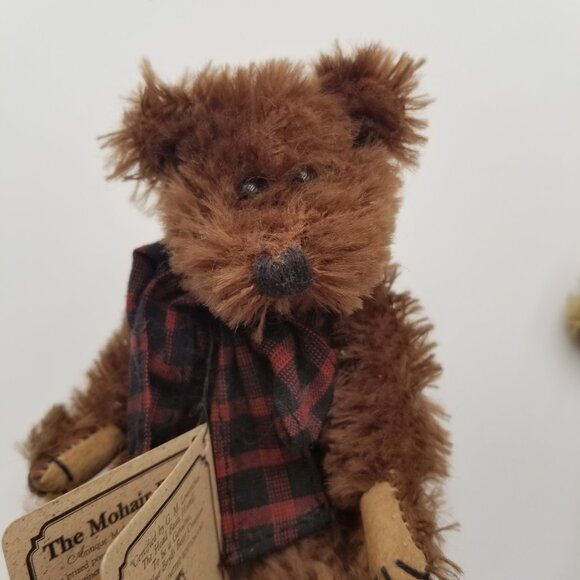 THE MOHAIR Bear Uncle Gus & Honey Bunch Limited Ed 1997 w/box and certificate - Picture 4 of 7
